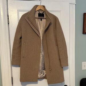 J. Crew Camel Wool Cocoon Coat